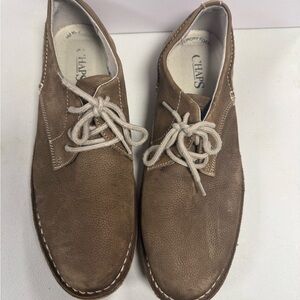 Chaps Men's Tan Oxford Shoes